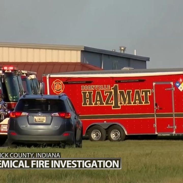 Investigators working to determine environmental impact of Indiana chemical fire
